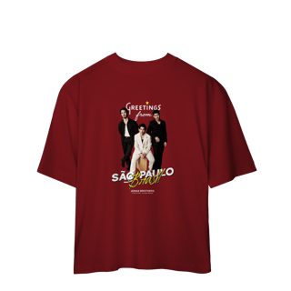 Nome do produto CAMISA OVERSIZED - GREETINGS FROM BRASIL | JONAS BROTHERS