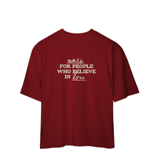 Nome do produto CAMISA OVERSIZED - BELIEVE | JONAS BROTHERS