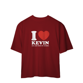 Nome do produto CAMISA OVERSIZED - I LOVE KEVIN | JONAS BROTHERS
