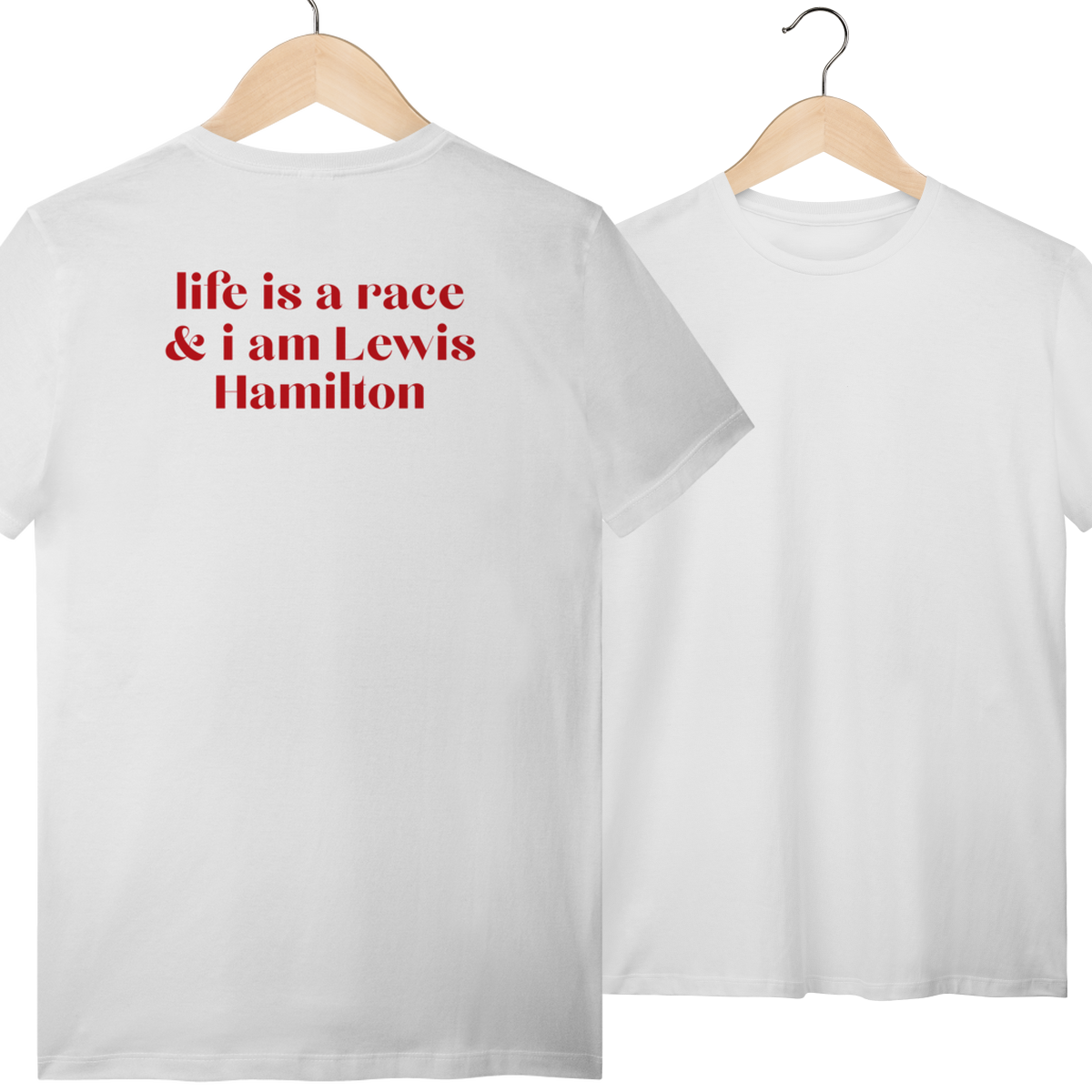 Life is a race and i am Lewis Hamilton