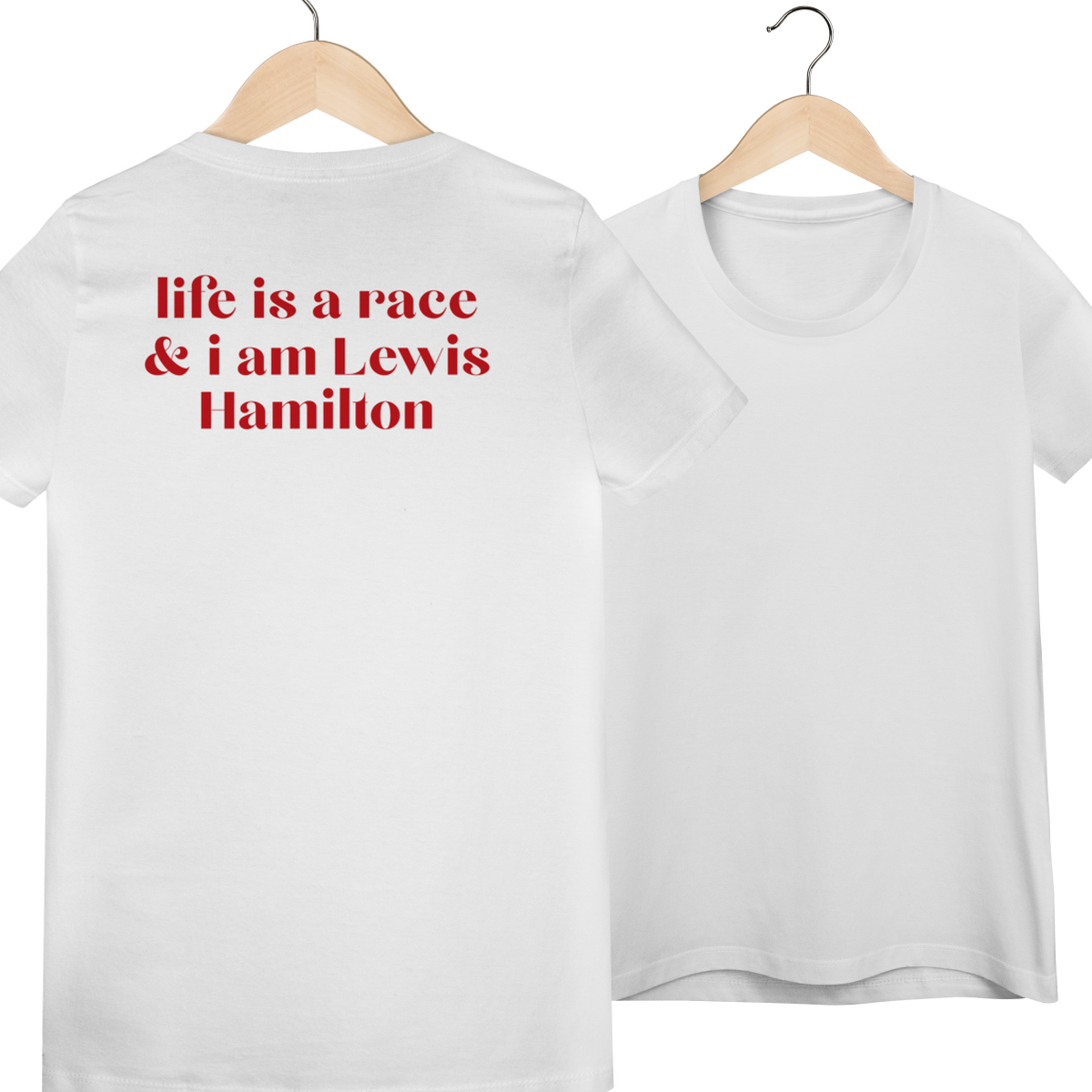Life is a race and i am Lewis Hamilton
