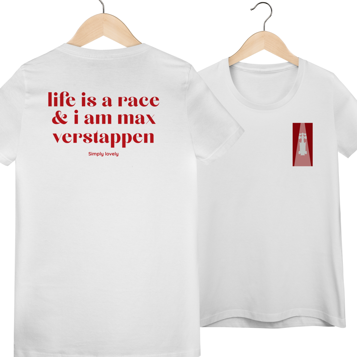 Life is a race and I am Max Verstappen