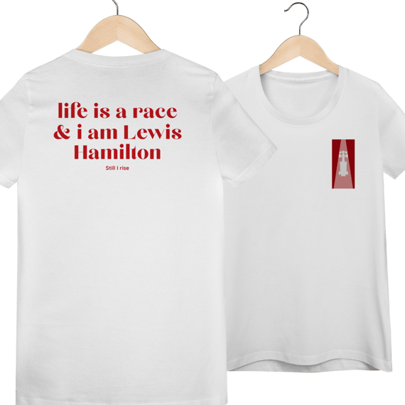 Life is a race and I am Lewis Hamilton