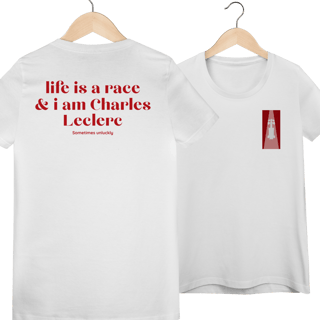 Nome do produto Life is a race and I am Charles Leclerc