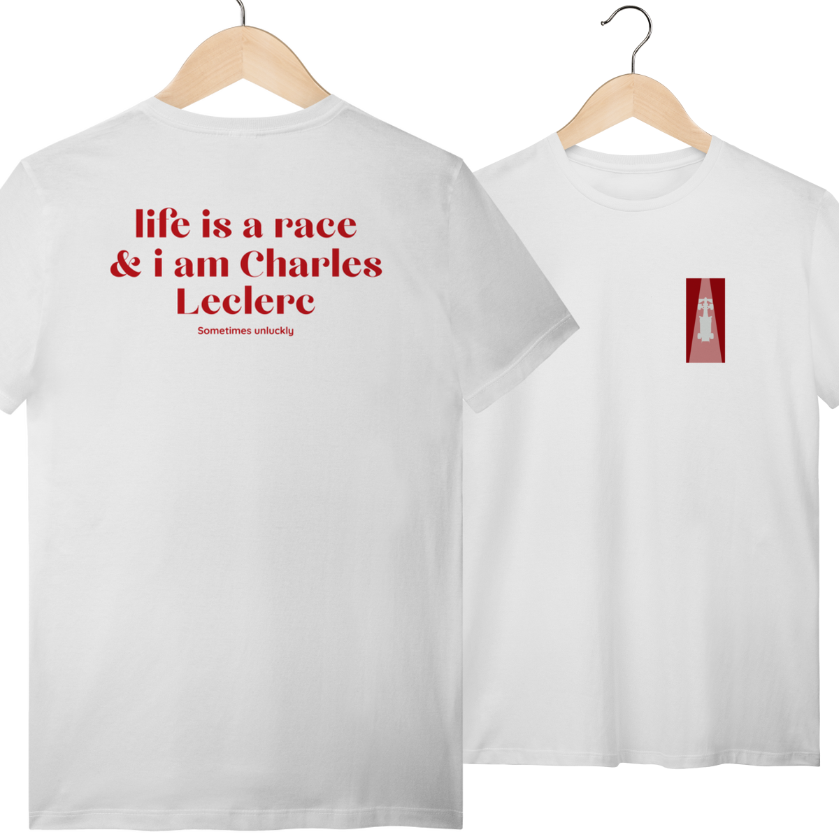 Life is a race and I am Charles Leclerc
