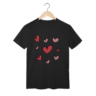 Nome do produtoT-Shirt Corações