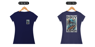 Nome do produto Camisa Feminina Bboy Baby Long Classic