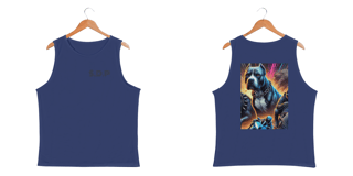 Nome do produto Regata Santuário dos Pitbulls Masc Sport Dry Uv