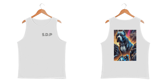 Regata Santuário dos Pitbulls Masc Sport Dry Uv