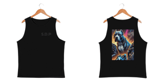 Nome do produto Regata Santuário dos Pitbulls Masc Sport Dry Uv