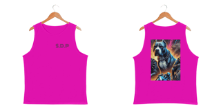 Nome do produto Regata Santuário dos Pitbulls Masc Sport Dry Uv