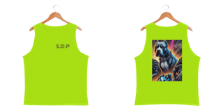 Nome do produto Regata Santuário dos Pitbulls Masc Sport Dry Uv