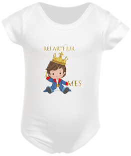 Nome do produtoBody Personalizado Rei Arthur
