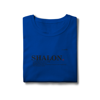 Nome do produto Camiseta feminina Baby Long Classic SHALOM – Paz e Totalidade