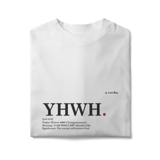Nome do produto Oversized Tee YHWH. – The Eternal Name