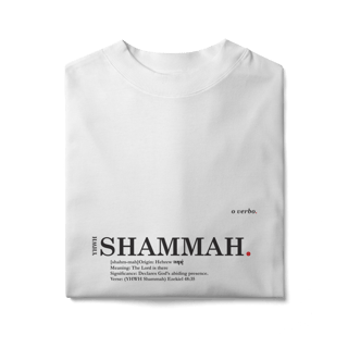 Nome do produto Oversized Tee YHWH SHAMMAH. – The Lord Is There
