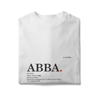 Nome do produto Oversized Tee ABBA. – Father