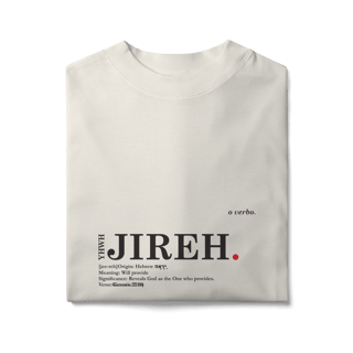 Nome do produto Oversized Tee YHWH JIREH. – The Lord Will Provide