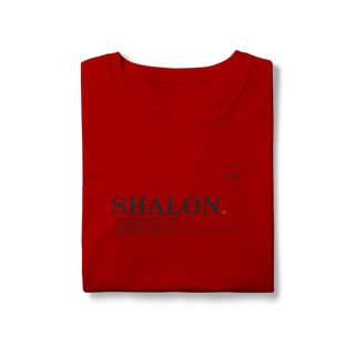 Nome do produto Camiseta feminina Baby Long Classic SHALOM – Paz e Totalidade