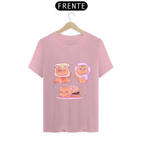 Camisa Gatinh Café da manhã