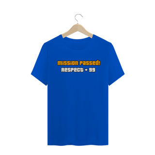 Nome do produto Camiseta Mission Passed! Respect+