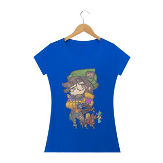 Nome do produto Camiseta Feminina Baby Long Killjoy valorant