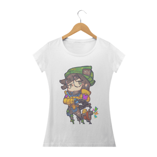 Nome do produto Camiseta Feminina Baby Long Killjoy valorant
