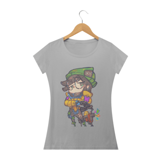 Nome do produto Camiseta Feminina Baby Long Killjoy valorant