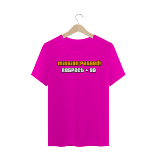 Nome do produto Camiseta Mission Passed! Respect+