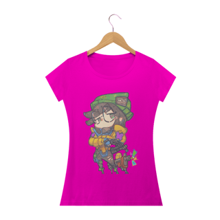 Nome do produto Camiseta Feminina Baby Long Killjoy valorant