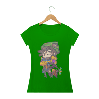 Nome do produto Camiseta Feminina Baby Long Killjoy valorant