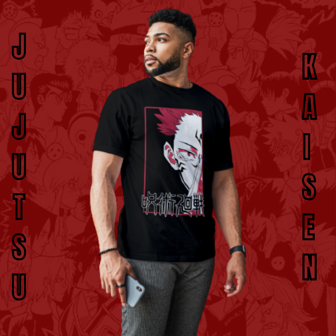 Camisa Jujutsu Kaisen - serie anime