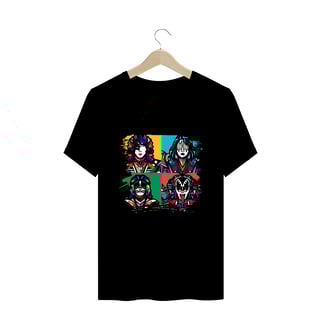Camiseta Arte Rock Kiss