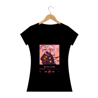 Camiseta Arte Play Music Feminina