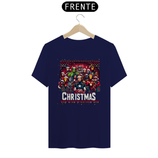 Nome do produto CAMISETA NATAL VINGADORES ESTRANHOS