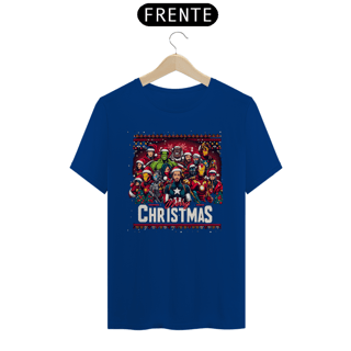 Nome do produto CAMISETA NATAL VINGADORES ESTRANHOS