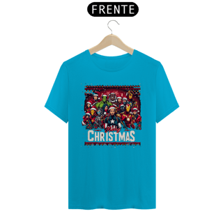 Nome do produto CAMISETA NATAL VINGADORES ESTRANHOS