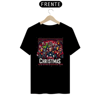 Nome do produto CAMISETA NATAL VINGADORES ESTRANHOS