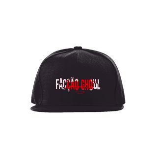 Nome do produto BONÉ ABA RETA FACÇÃO GHOUL TEAM RAP NERD
