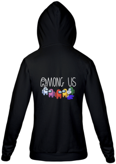 Nome do produto BLUSA DE MOLETON ZIPPER - AMONG US