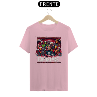Nome do produto CAMISETA NATAL VINGADORES ESTRANHOS