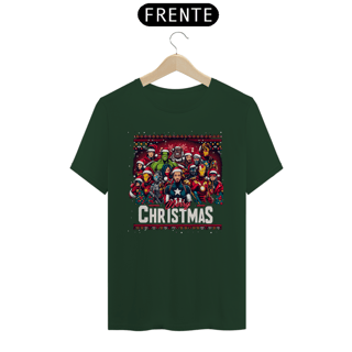 Nome do produto CAMISETA NATAL VINGADORES ESTRANHOS