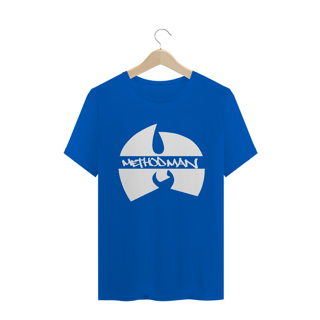 Nome do produtoT-Shirt Camiseta de Malha Quality WUTANG Logo White Method Man