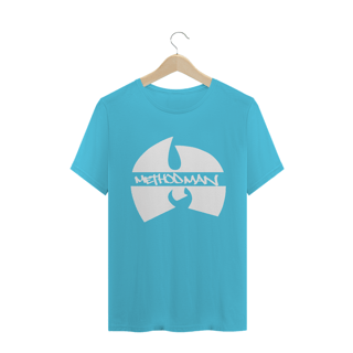 Nome do produtoT-Shirt Camiseta de Malha Quality WUTANG Logo White Method Man