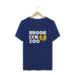 Nome do produtoCamiseta de Malha Plus Size Wu Tang Clan Brooklyn Zoo Letra Branca
