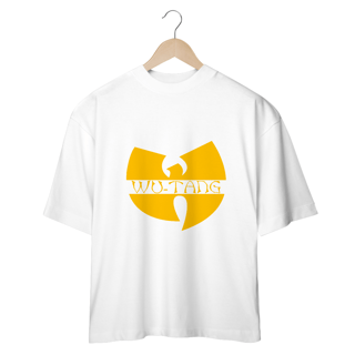 Nome do produtoCamiseta de Malha Oversized Wu Tang Clan Logo-Nome Amarelo