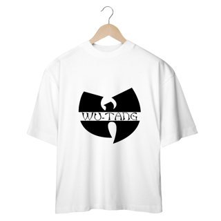Nome do produtoCamiseta de Malha Oversized Wu Tang Clan Logo-Nome Preto