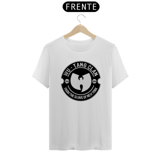 Nome do produtoCamiseta de Malha Quality Wu Tang Clan Brasão Slums