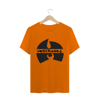 Nome do produtoT-Shirt Camiseta de Malha Quality WUTANG Logo Black Method Man