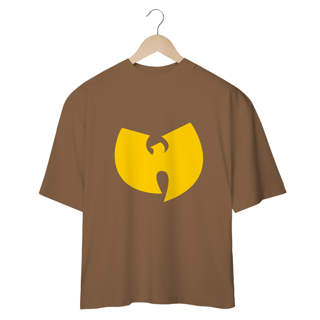 Nome do produtoCamiseta de Malha Oversized Wu Tang Clan Logo Amarelo